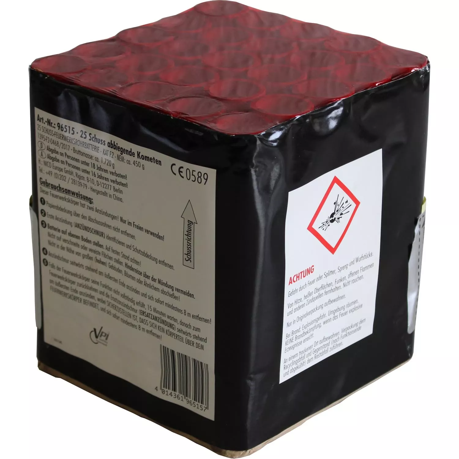 NICO Swimming Pool, 25 Schuss