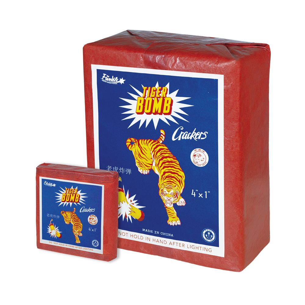 Funke China Böller D - Tiger Bomb Edition, Schinken